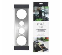 Drip.it Abtropfhalter Range-Bouteilles Dessous Télescopique Inox Silicone