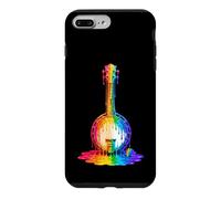 Drip-Painting-Art 80s 90 Banjo Joueur de Banjo Musique Banjo Coque pour iPhone 7 Plus/8 Plus