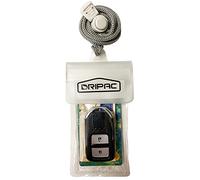 DRIPAC Étui portefeuille étanche pour clé de voiture, badge, carte de crédit, argent (blanc)