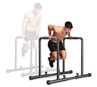 Dripex Barre à dips Station De Musculation Barres Dip Parallèles Hauteur Réglable & Largeur Ajustable pour Entraînements Max. 500KG