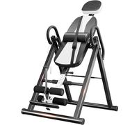 Dripex Gravity Banc inversion robuste avec appuie-tête et ceinture de protection réglable, machine d’étirement du dos pour soulager les douleurs (Blanc)