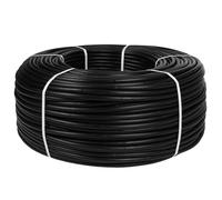 Dripline Haute Qualité Kit Irrigation goutte-à-goutte Espacement 33 cm 16mm (16mm/2.0 LPH, 50m+accessories, Noir)