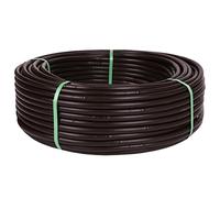 Dripline Haute Qualité Kit Irrigation goutte-à-goutte Espacement 33 cm 16mm (16mm/2.2 LPH, 25m, Marron)