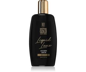 Dripping Gold Luxury Tanning Liquid Luxe lotion auto-bronzante corps Ultra Dark 150 ml