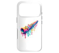 Dripping Paint Art Didgeridoo Yidaki Musician Coque pour iPhone 17 Pro