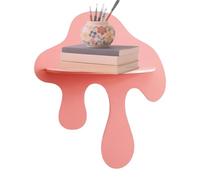 Dripping Shape Wall Shelf, Decorative Book Rack Tool, Efficiency with Liquid-Motion Feature, Durable Storage Shield, Living Room Accessory with Sleek Style, Utility Gear for Books and Plants