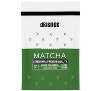 DRISNOS - Thé Matcha DRISNOS de Qualité Premium Cérémoniale, Matcha en Poudre, 60g, 100% naturel, thé vert de première récolte