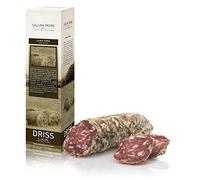 Driss Salame Salumi Pasini® | Saucisson italien affiné | Viandes de porc italiennes | En boîte 450gr