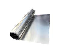 DRISSA 304 Rouleau en Acier Inoxydable, Tôle d'acier Inoxydable,Tôle et Feuille de métal pour l'artisanat,Équipement électronique Peau d'acier,Épaisseur 0,1mm(Size:16.40ft(5m),Color:1.96ft（0.6m）)