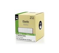 Dritz 1 x 7 Yd se replie sur élastique, Blanc