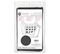 Dritz 44296 Tissu d'ameublement anti-poussière Gris anthracite 91,4 cm x 4,5 m Acrylique Multicolore 23,82 x 13,97 x 5,08 cm