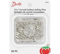 Dritz Coil-Less épingles de sécurité courbée, Taille 1, 50