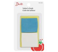 Dritz Craie de tailleur, 2 pièces (lot de 1), bleu, blanc
