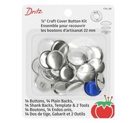 Dritz différents Craft pour Bouton Kits-Size 36 14/Pkg