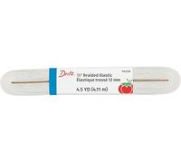 Dritz Élastique, blanc, 1,27 cm par 1,27 m