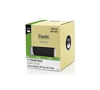 Dritz Élastique tressé Noir 1/2 x 45 m