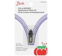 Dritz Fix Kit Curseur de Rechange pour Fermeture éclair en métal Taille 5 Laiton Antique