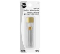 Dritz Gold Eye Lot de 12 aiguilles à matelassage à gros point Taille 5