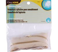 Dritz Home Laiton ameublement Fermeture Éclair, Multicolore, 3.04 x 12.19 x 13.46 cm