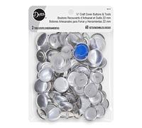 Dritz Kit de boutons taille 36 avec modèle, outils et boutons de fixation