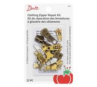 Dritz Kit de réparation de Fermeture éclair pour vêtements, Assortis