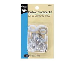 Dritz Kit d'œillets, blanc, 1,27 cm