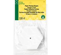 Dritz Lot de 100 pièces de Papier à matelasser hexagonales 3,8 cm