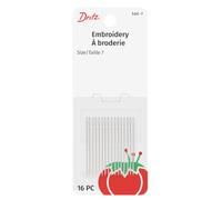 Dritz Aiguilles pour broderie à la main – Lot de 16, Taille 7