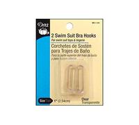 Dritz Attaches pour haut de maillot de bain – Lot de 2, largeur 2,5 cm, transparent