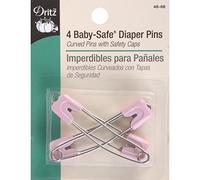 Dritz Lot de 4 épingles à Langer, sans Danger pour Les bébés, Pastels, 46-66