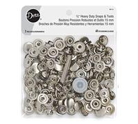 Dritz Lot de 60 attaches en nickel 1,5 cm