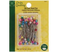 Dritz matelassage différents Tête Perle Pins-Size 24 100/Pkg