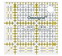Dritz Omnigrid Règle carrée pour Courtepointe Acrylique 6,35 x 6,35 cm