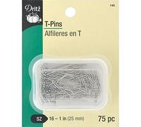 Dritz T-Pins 1" 75/Pkg-Size 16
