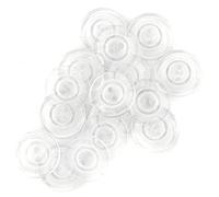 Dritz Transparent, 17 mm, 16 boutons intérieurs, transparent