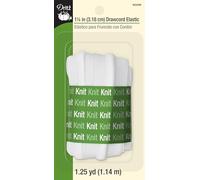 Dritz Tricot élastique, Blanc, 3,8 cm