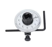 Drive Angle Torsion 360 Degrés Réglable Compteur Outil De Mesure Ensemble Kit Chrome Vanadium Acier ABS Noir Blanc Pour 1/2in Mâle Femelle Carré Drive