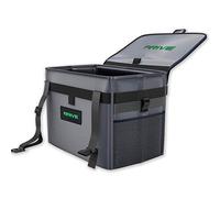 Drive Auto Products Car Essentials Poubelle de voiture XL pour ranger et ranger avec sacs jetables et sangle noire réglable