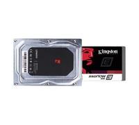 Kingston - Adaptateur pour baie de stockage - 3,5" à 2,5" - noir