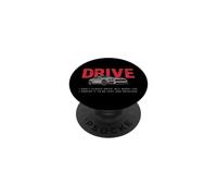 Drive Cool Fast Sports Car Racing Drift Driver PopSockets PopGrip Adhésif