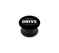 Drive Cool Fast Sports Car Racing Drift Driver PopSockets PopGrip Adhésif