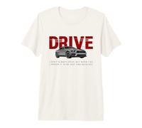 Drive Cool Fast Sports Car Racing Drift Driver T-Shirt Haut de Gamme