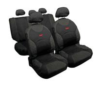 Drive Jeans Set Housses de Siège Anthracite 2 Avant 2 Arrière