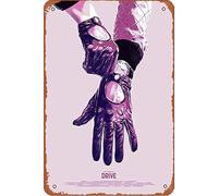 Drive Ryan Gosling Drive Ryan Gosling Alternativework Affiche de film vintage en métal pour homme et femme, décoration murale pour bars, restaurants, maison, cafés, pubs, 30,5 x 20,3 cm
