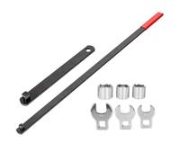 Drive Serpentine Belt Wrench Tool - 8PCS Automotive Repair Kit Set, Heavy Duty Socket Wrench System, High Torque Belt Removal Installation Tool, Steel Construction Mechanic Accessory | Car