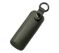 Drive Storage Bag - 11cm Portable Carrying Case | PU Leather Protective Holder Pouch with Small Key Ring for Landlords Photographers Travel Office USB Thumb Memory Stick Protection