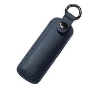 Drive Storage Bag - 11cm Portable Carrying Case | PU Leather Protective Holder Pouch with Small Key Ring for Landlords Photographers Travel Office USB Thumb Memory Stick Protection
