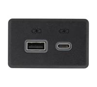 DriveFix Adaptateur de port USB de type C pour Chevrolet Silverado 1500 2019-22, Silverado 2500HD Silverado 3500HD 2020-23, GMC Sierra 3500 HD 2020-23