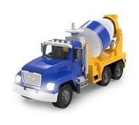 Driven by Battat - Camion mélangeur de Ciment, 51 cm - Jouet Camion malaxeur de Ciment - Jouet véhicule de Construction - Lumières et Sons réalistes - Pièces Mobiles - 3 Ans et +