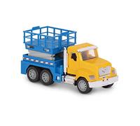 DRIVEN by Battat - Chariot élévateur à ciseaux, 18 cm - Camion élévateur à ciseaux pour enfants - Petit véhicule de construction Jouet - Lumières et sons - Pièces mobiles - 3 ans et +